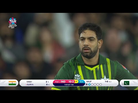 ICC Men's T20 World Cup 2022 | Greatest Rivalry's 2nd Innings Powerplay | INDvPAK