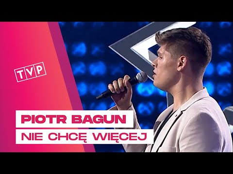 Piotr Bagun - Nie Chcę Więcej || Szansa na Sukces. Opole 2025