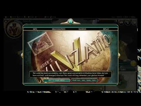 CIV 5 - DEITY TURN 1 EXPLOIT - 12 Secs Hardest Difficulty