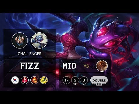 Fizz Mid vs Taliyah - KR Challenger Patch 9.11