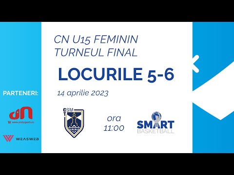 TURNEUL FINAL U15 CSM CONSTANTA vs SMART BASKETBALL TEAM