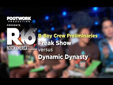 R16 USA 2013 - The Freak Show vs Dynamic Dynasty (Prelim)