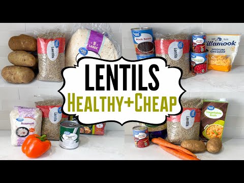 5 BEST Lentil Recipes EVERYONE Should Know | Healthy, CHEAP & High-Protein (Why I Love Lentils!)