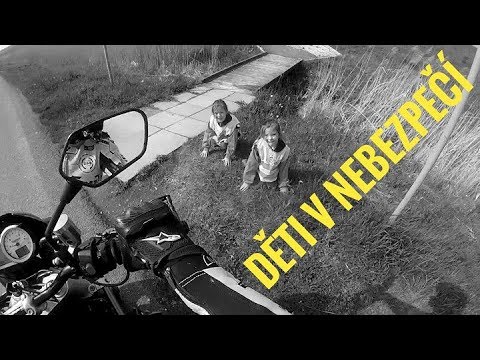MOTOVLOG #5 - Děti v NEBEZPEČÍ / Terezka usnula na motorce / Nový Triumph Speed Triple