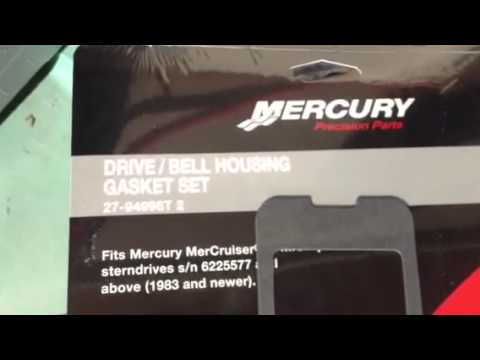 Mercruiser Alpha 1 out drive universal joint lubrication vi