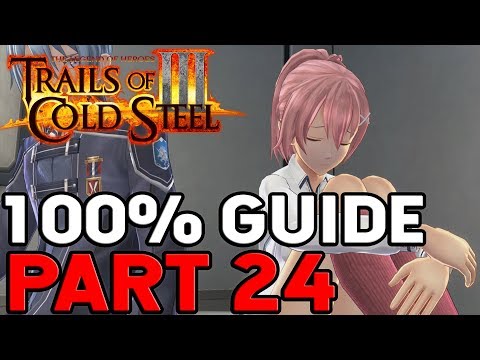 The Legend of Heroes Trails of Cold Steel 3 100% Walkthrough Part 24 Chapter 2 Day 2 Sidequests