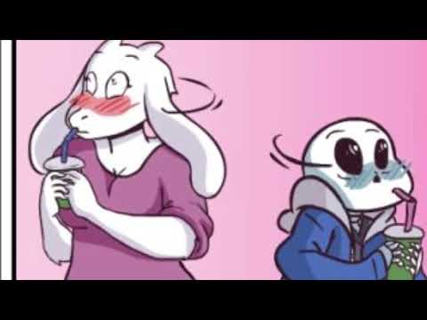 Toriel CATCHES Sans Drinking GOAT Milk! (Undertale Comic Dub)