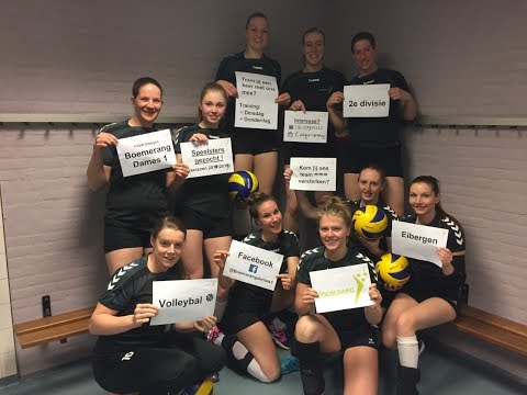 Volleybalteam FYSIO Eibergen Boemerang Dames  zoekt nieuwe speelsters