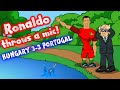 Ronaldo Throws A Microphone Into A Lake HUNGARY 3 3 PORTUGAL Goals Highlights Euro 2016 Parody