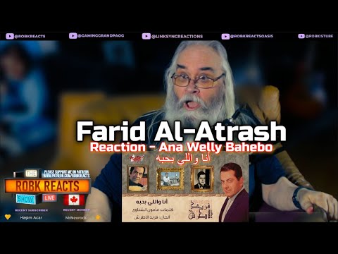 Farid Al-Atrash Reaction - Ana Welly Bahebo - أنا واللي بحبه - First Time Hearing - Requested