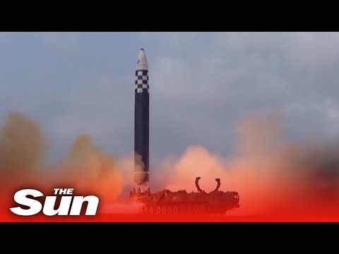 North Korea launches suspected intercontinental ballistic missile towards Japan