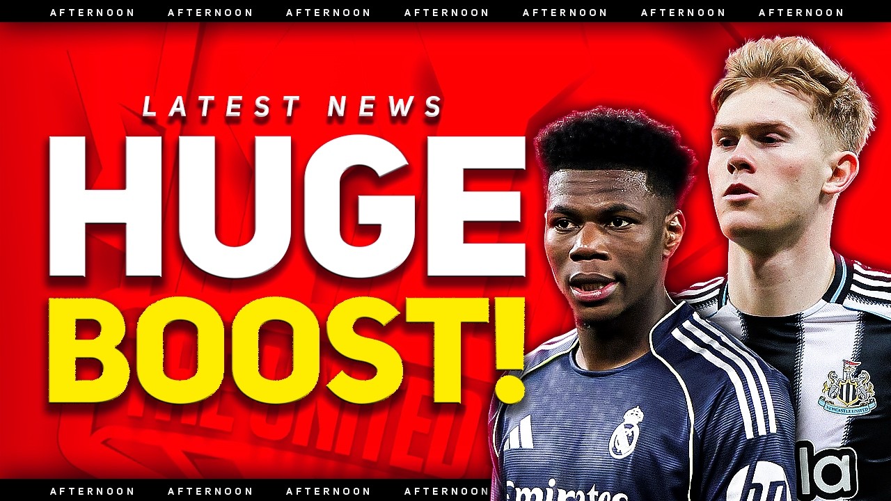 Tchouameni DEAL ON? Hall TRANSFER BOOST! Man United Transfer News