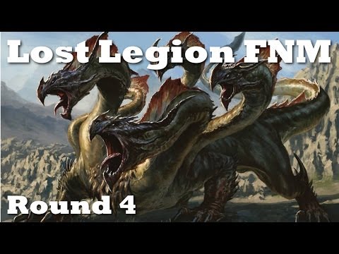 Lost Legion FNM - Round 4 - Mono Red Blitz vs. Colossal Gruul - 1/17/14