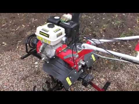 МОТОБЛОК SHTENLI 1900 В ДЕЛЕ. РАБОТА ФРЕЗАМИ