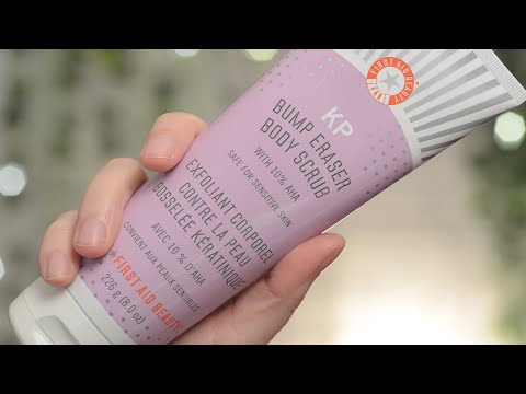 KP Bump Eraser Body Scrub from First Aid Beauty Review...
