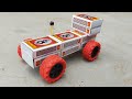How To Make Matchbox Tractor At Home Diy Toy Matchbox Diy Tractor Toy Mini Crafts