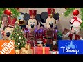 Mickey And Minnie Mouse Home Depot Christmas Toy Solders Animatronics Unboxing Build