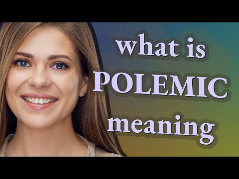 Polemic | meaning of Polemic