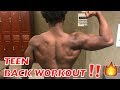 18 Year Old Back Workout