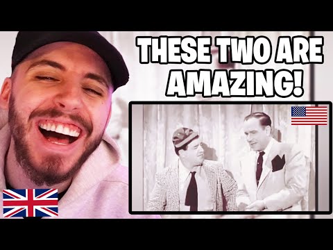 British Guy First Time Reaction to "Who's On First - Abbott & Costello"