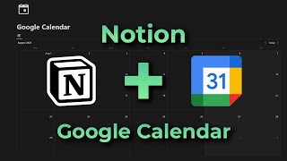 - How to sync Google Calendar to Notion (easy API setup)