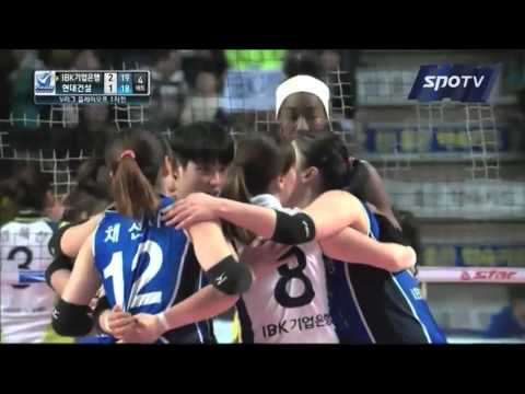 Destinee Hooker KOVO League [Playoffs-Semis] 2014/15 Highlights