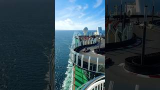 Would you try this in the middle of the sea? 🚢 #norwegiancruiseline #cruiseship #cruises #shorts
