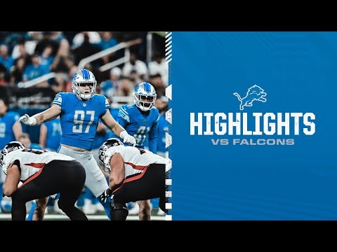 Lions vs. Falcons Game Highlights: 2022 Preseason Game One
