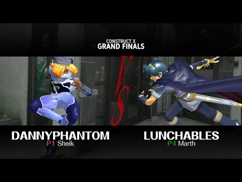 Construct X Melee Singles: DannyPhantom (Sheik) vs Lunchables (Marth)