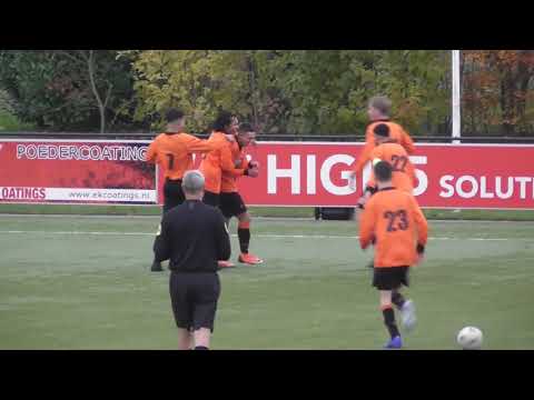 23 nov 2019 VV De Meern JO19-1 - DOVO JO19-1 com 1-2 Doelpunt Ayoub (1-1)