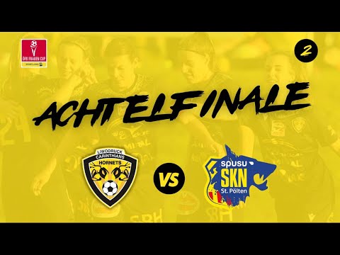ÖFB Frauencup | AF | 06.03.22 | 0:5 | Carinthian LiWOdruck Hornets gegen SKN St. Pölten