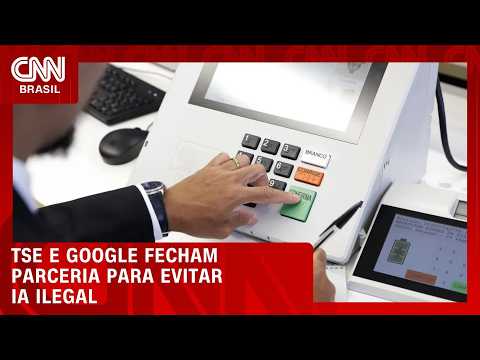 TSE e Google fecham acordo para identificar uso ilegal de IA nas eleições | CNN NOVO DIA