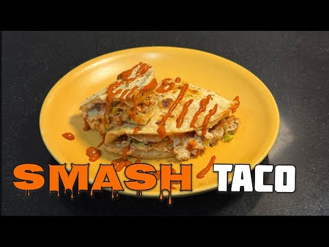 BREAKFAST SMASH BURGER TACO & CHIPOTLE SAUCE RECIPE | QUICK AND TASTY FUSION MIX