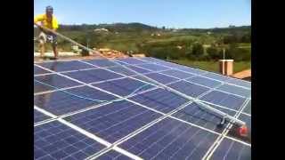preview picture of video 'Lavaggio impianto fotovoltaico'