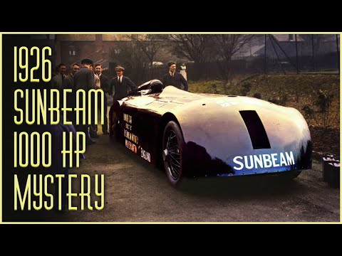 1926 Sunbeam 1000 HP Mystery: From Blueprint to 200 mph Record Legend