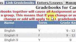 Aeries Student Information System - Grade Book - Part 1