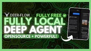 DeerFlow: FULLY FREE Local DEEP Research Agent - Powerful AI Agent Can Do Anything!