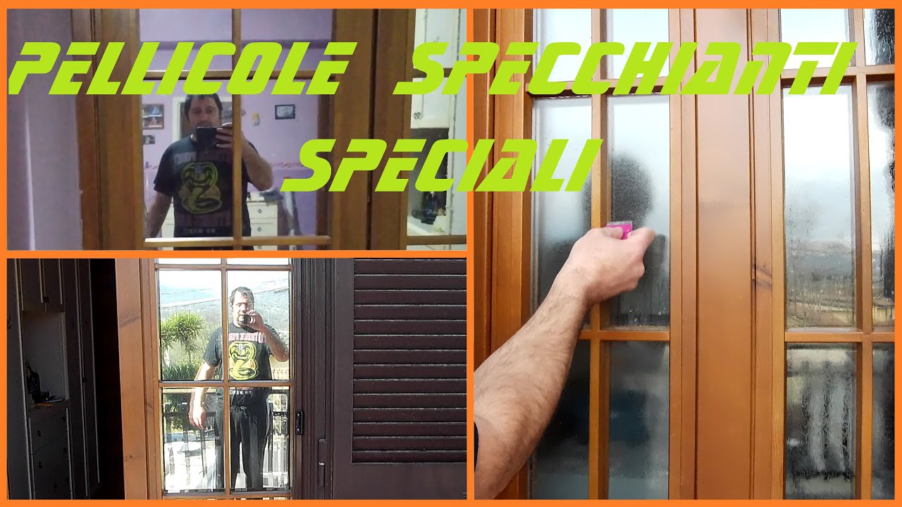 Come installare le pellicole a specchio a casa