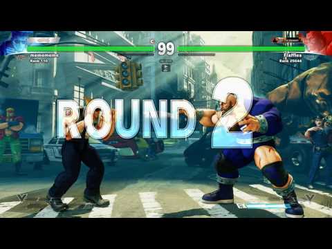 SFV~ Guile (MCZ Daigo Umehara) vs. Zangief (Flaffes) HD (2)