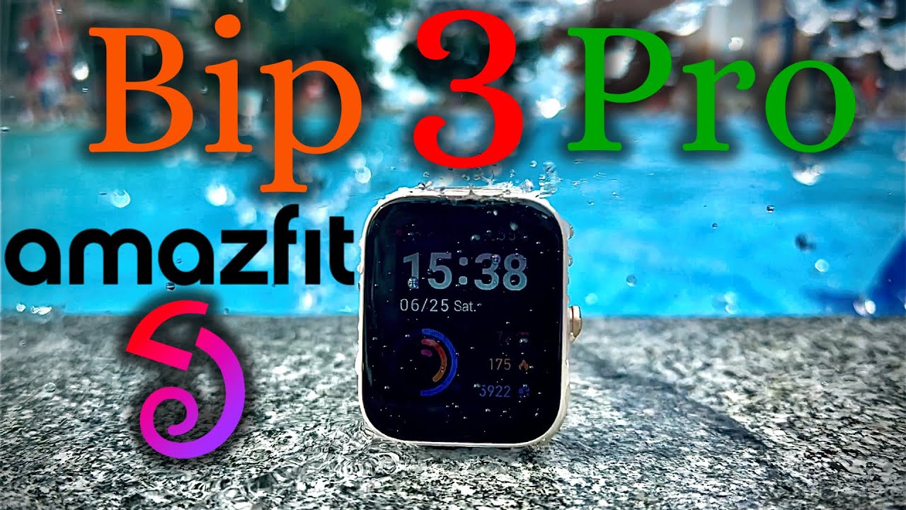 Умные часы Amazfit Bip 3 Pro, черный