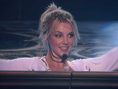 Britney Spears - Live In Las Vegas DWAD - BTMYH, Lucky, Sometimes [AI UPSCALED 4K 60 FPS]