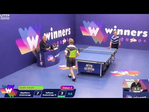 WINners CUP table 2  23.08  Shcherban Aleksandr - Zaitsev Aleksandr P 14:00