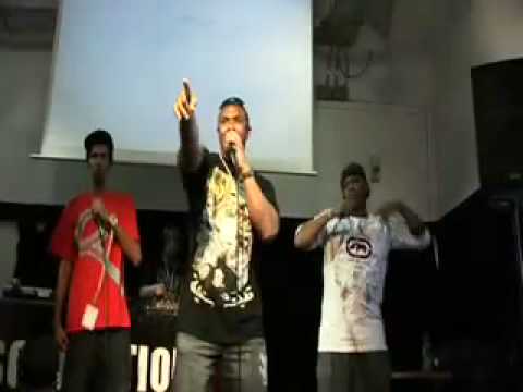 P8 Guevara feat Sheneal, Henry Mendez & OPB - Supervivencia - Concierto Hipnotik 2008
