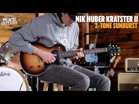 Nik Huber Krautster II | Custom Colour 2 Tone Sunburst image 12
