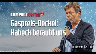 Gaspreis-Deckel: Habeck beraubt uns!