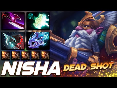 Nisha Sniper Dead Shot - Dota 2 Pro Gameplay [Watch & Learn]
