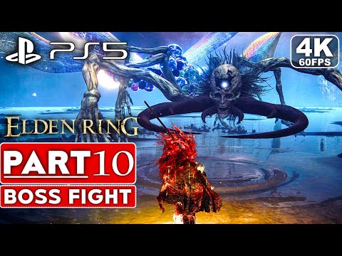 ELDEN RING Gameplay Walkthrough Part 10 BOSS FIGHT FULL GAME [4K 60FPS PS5] - No Commentary