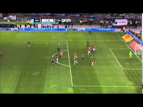 Atajadon de Barovero - River 2 - 0 Rosario Central - Fecha 14 2015