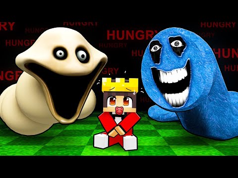 Having A HUNGRY WORM & SNAKE Family in Minecraft!