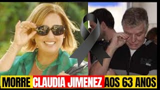 Morre a atriz e humorista Claudia Jimenez no Rio de Janeiro aos 63 anos